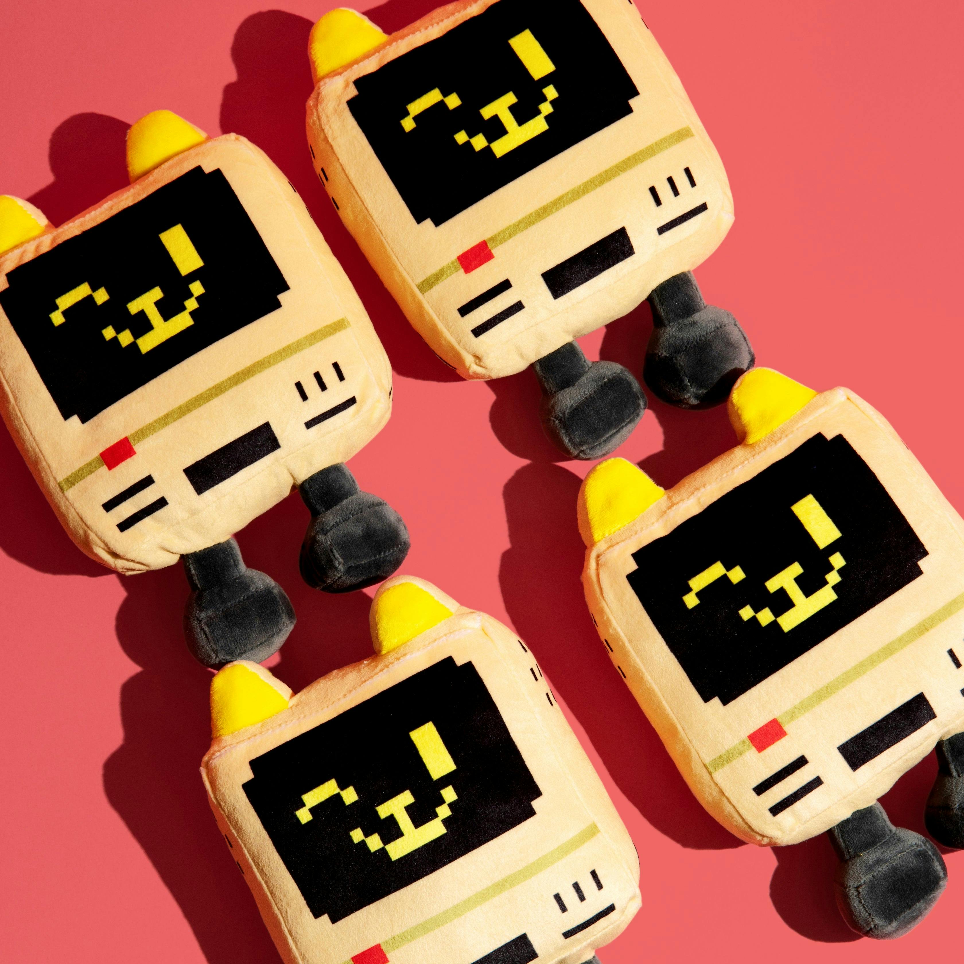 Retro KittyCAD Plush Toy